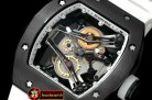 RM066A - Bubba Watson Tourbillon PVD/RU White Swiss Qtz