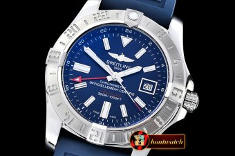 Breitling Avenger II GMT A3239011 SS/RU Blue GF A2836
