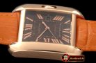 CAR0321 - Tank Anglaise Mid RG/LE Brown Swiss Eta 2671