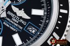 Replica Breitling Superocean Abyss 44 SS/SS Blk/Blue VK Quartz
