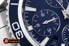 OMG0457I - Planet Ocean Chrono SS/SS Blue JHF A-7750