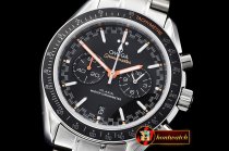 Omega SpeedMaster Racing Ed. 2017 SS/SS Black/Org Jap Qtz