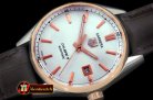 TAG0262D - Carrera Calibre 5 Automatic RG/LE White A-2824