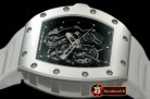 RM076C - RM055 Bubba Watson Tourbillon CER/SS/RU Custom Skeleton