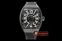 Franck Muller Vanguard Mens FC/NY/RU Black/Num White Asia 23J
