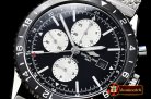 Breitling Chronoliner 46mm GMT SS/SS Black/White Asia 7750