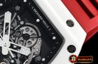 Richard Mille RM055 Bubba Watson CER/VRU Red Skele KVF MY8215 Mod