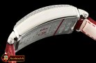 Franck Muller Master Sq 6002 Midsize SS/LE Red Crazy GF - Swiss Qtz