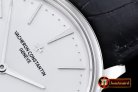 VC082A - Patrimony SS/LE White - Swiss 7045 Manual H/W
