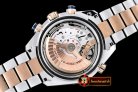 Replica Omega Planet Ocean Chrono RG/SS Blue Asia7750 Mod 9301