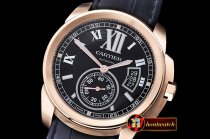 Cartier De Calibre RG/LE Black JF Miyota 8205