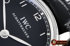 IWC Portuguese Hand-Wound Ref.IW5454 SS/LE Blk/Blk A6497