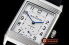 JAEGER LE COULTRE JL Reverso Automatic SS/LE White/Num Asia 2824
