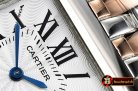 Cartier Santos Demoiselle Ladies RG/SS White Swiss Quartz
