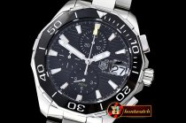 Replica Tag Heuer Aquaracer 2016 Calibre 16 Cer Bez SS/SS Black