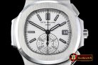 PP0201C - 5980 Nautilis Chrono SS/LE White BP A-7750