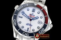 Omega Seamaster Commander 007 SS/SS White URF MY8205 Mod