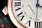 Cartier Balon Bleu Midsize Wrapped RG/LE2 White BP Swiss 2671