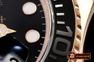 Rolex YachtMaster 116655 40mm RG/RU Black ARF 1:1 Asia 2836
