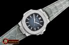 Patek Philippe Nautilus Mens 40mm Diams SS/LE Blue Sticks MY9015 Mod