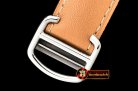Cartier Santos De Cartier 2018 Mens YG/SS/LE (Tan) Wht MY9015