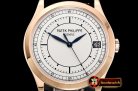 Patek Philippe Calatrava 5296R RG/LE White/Blue ZF 1:1 MY9015 Mod