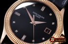 Patek Philippe Calatrava Ref.5298 RG/LE Black Diams MY9015 Mod