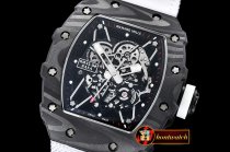 Richard Mille RM035-02 Rafael Nadal FC/NY Wht Black/Wht C Miyota Mod