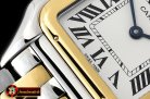 Cartier Panthere Secrete De Ladies YG/SS Wht BVF Swiss Qtz