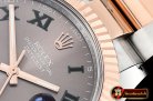 Rolex Datejust DJ2 41mm Oyt Flt RG/SS Grey/Num BP Asia 2813