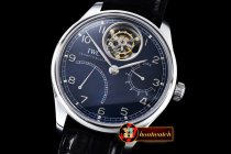 IWC0291 - Portugese Mystere Tourbillon SS/LE Blue Tourbillon