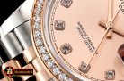 Rolex DateJust 36mm Jub Diam RG/SS Rose/Dm BP A2813