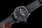 Blancpain Fifty Fathoms Bathyscaphe DLC/NY Black ZF Asia 23J Mod