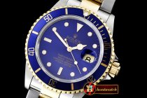 ROLSUB0188E - 16613 YG/SS Blue Submariner BP My9015 Mod 3135
