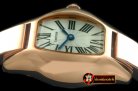 CAR0336B - Tortue De Cartier RG/RG White Swiss Quartz