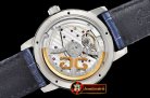 Glashutte Excellence Panorama Date Moonphase SS/LE Blue GF A2824