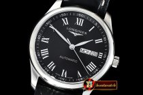 Longines Master Collection DayDate SS/LE LGF Black/Roman A2836