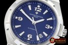 VACH. CONSTANTINE Overseas Ref.47074 SS/LE Blue MY9015 Mod