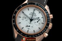Best Replica Omega Speedmaster Snoppy RG/LE White OS20 Quartz