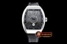 Franck Muller Vanguard Mens V45 SS/LE/RU Silver Grey ABF Asia 2824