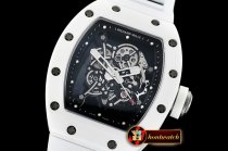 Richard Mille RM055 Bubba Watson CER/VRU Wht Skele KVF MY8215 Mod