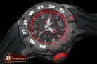 RM075A - PVD Black/RU Black Asian 7751 Decorated