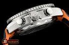 OMG0538A -P-Ocean Chrono Blk/Org SS/NY Grey JHF V3 A7750 Mod9900