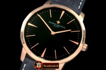 Replica Vach Constantine Patrimony RG/LE Black Jap Miyota 9015