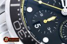 Omega Seamaster Chrono America Cup SS/SS Blk/Yllw BP A7750
