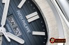 Patek Philippe Nautilus GMT MoonPhase SS/SS Blue Asia 23J Calend