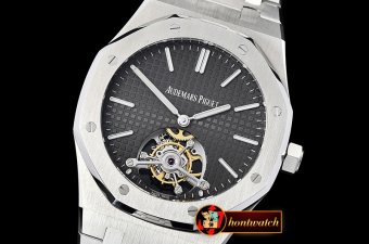 Audemars Piguet Royal Oak Extra Thin Tourb SS/SS Grey JF Flying Tourb
