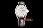 Longines Master Collection DayDate SS/LE LGF White/Diams A2836