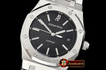 Audemars Piguet Royal Oak 15300 SS/SS Black BP Ult MY9015 Mod 31