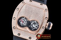 Richard Mille RM053 Pablo MacDonogh Tourb Diams RG/VRU Blk A2824